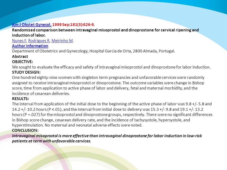 misoprostol for insertion